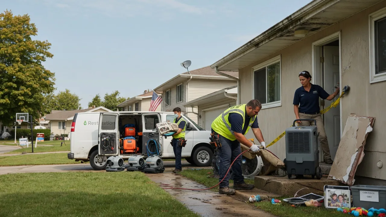 Water Damage Restoration in Mcclure, PA near me